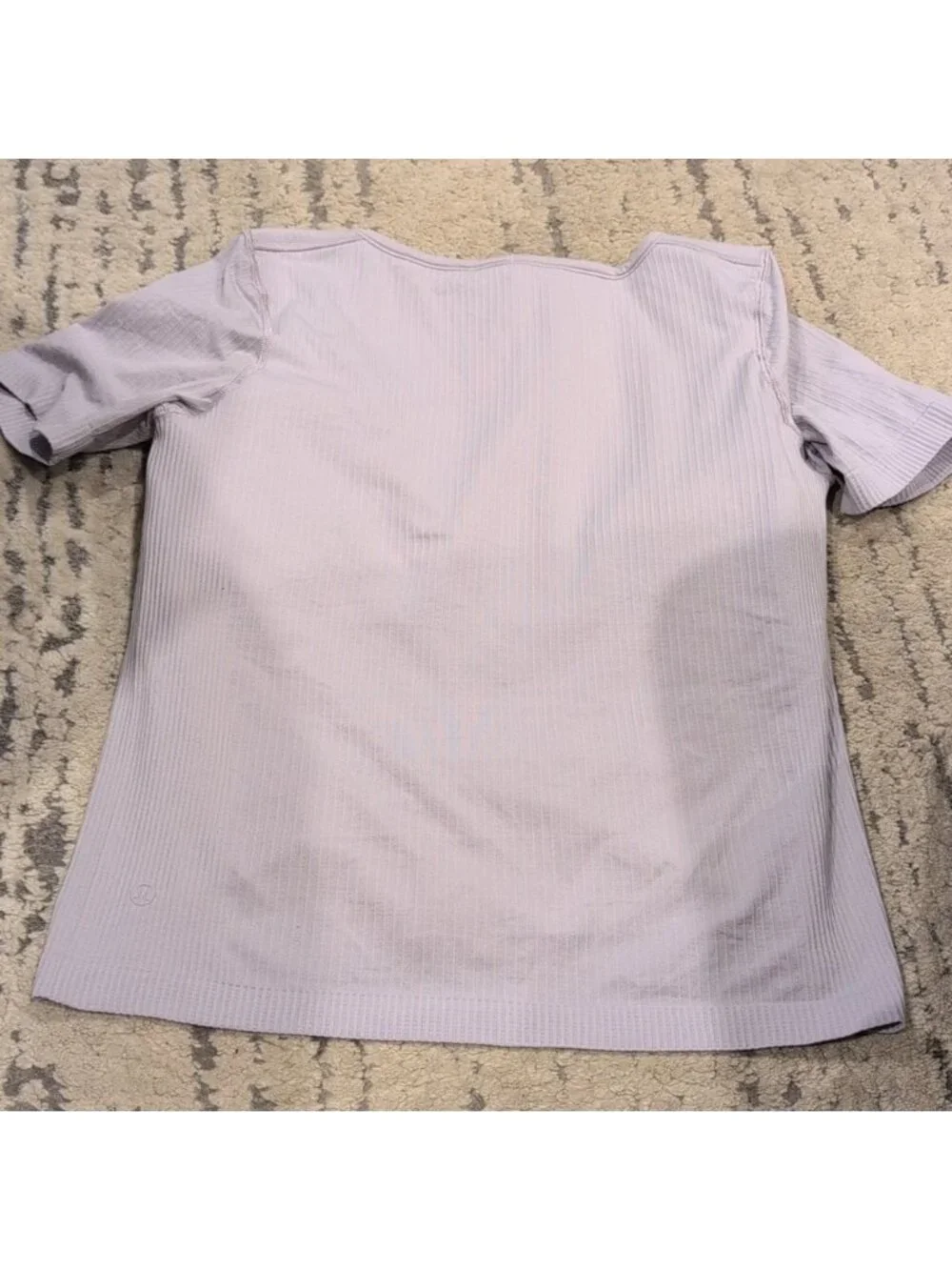 Lululemon Ebb to Street Short Sleeve Shirt Faint Lavender